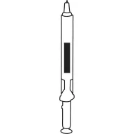 Pix transparent INJECTION, albastru