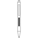 Pix, Everestus, 42FEB231818, 14 cm, Bambus, Metal, Rosu