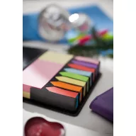   Set notite adezive, Everestus, 20IAN1556, Negru, Plastic, PVC, Hartie