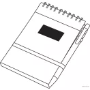 Carnet RECYCLE, albastru