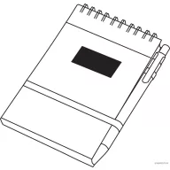 Carnet RECYCLE, albastru