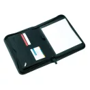 Mapa de conferinta, A5, negru, Everestus, MC07CO, poliester, pvc