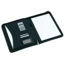 Mapa de conferinta A4, cu calculator inclus, negru, Everestus, MC24NE, pu, pvc