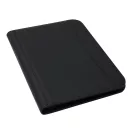 Mapa de conferinta A4, cu fermoar exterior, negru, Everestus, MC11GE, pu, pvc