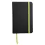 Carnetel LECTOR in DIN A5 size, hartie, pu, negru, verde
