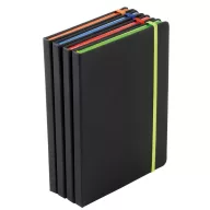 Carnetel LECTOR in DIN A6 size, hartie, pu, negru, albastru