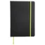 Carnetel LECTOR in DIN A6 size, hartie, pu, negru, verde