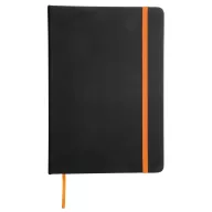   Carnetel LECTOR in DIN A6 size, hartie, pu, negru, portocaliu