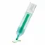 Evidentiator 2401E14360, Everestus, 11.8x2.5x1.4 cm, PET, Verde