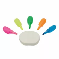   Marker 5 culori, 2401E14355, Everestus, 8.7x10.8x1.8 cm, Plastic, Multicolor