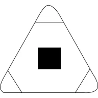   Evidentiator triunghiular, 2401E14361, Everestus, 8x7.1x1.4 cm, Plastic, Multicolor