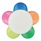 Marker 5 culori, 2401E14356, Everestus, Ø9.4x2 cm, Plastic, Multicolor