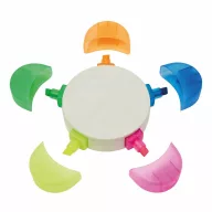   Marker 5 culori, 2401E14356, Everestus, Ø9.4x2 cm, Plastic, Multicolor