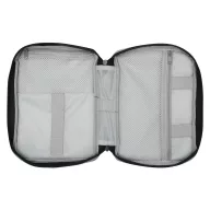   Gentuta pentru cabluri, cu fermoar, 2410E23525, Everestus, 23 x 16.5 x 5 cm, Poliester, Gri