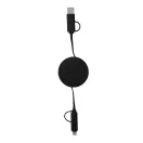 Cablu de incarcare si transfer de date, 2502E14470, Everestus, Ø5.1 cm, Plastic, Negru