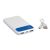 Powerbank SILICON VALLEY, alb albastru