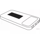 Powerbank SILICON VALLEY, alb albastru