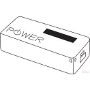 Powerbank TOP ENERGY, rosu