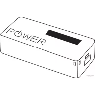 Powerbank TOP ENERGY, rosu