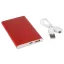 Baterie externa de 4000 mAh, Everestus, 20FEB0255, Aluminiu, Plastic, Rosu