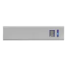 Baterie externa 2600 mAh, 2502E14933, Everestus, 9.4 x 2.2 x 2.2 cm, Aluminiu, Argintiu