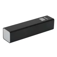   Baterie externa 2600 mAh, 2502E14934, Everestus, 9.4 x 2.2 x 2.2 cm, Aluminiu, Negru