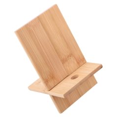   Suport telefon, de birou, Everestus, 42FEB231521, 10x8.2x11 cm, Bambus, Maro
