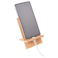  Suport telefon, de birou, Everestus, 42FEB231521, 10x8.2x11 cm, Bambus, Maro