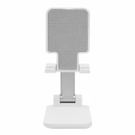   Suport de birou pentru telefon, 2401E14504, Everestus, 11x6.6x2.6-16.5 cm, ABS, EVA, Alb