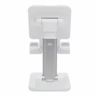   Suport de birou pentru telefon, 2401E14504, Everestus, 11x6.6x2.6-16.5 cm, ABS, EVA, Alb