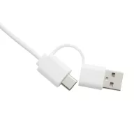   Suport de telefon cu hub usb, 2410E24496, Everestus, 10.5 x 4.6 x 1.7 cm, Bambus, Maro