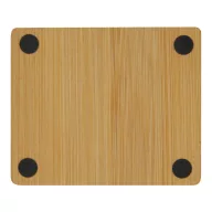  Suport antistres pentru telefon, 2410E24494, Everestus, 7.9 x 6.6 x 3 cm, Bambus, Alb, Maro