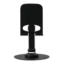 Suport de telefon pliabil, 2410E24493, Everestus, ø9 x 14 cm, Otel, Negru