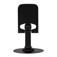  Suport de telefon pliabil, 2410E24493, Everestus, ø9 x 14 cm, Otel, Negru