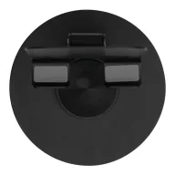   Suport de telefon pliabil, 2410E24493, Everestus, ø9 x 14 cm, Otel, Negru