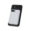 Powerbank 5000 mAh, Wireless, 2410E23077, Everestus, 9.8 x 6.4 x 1.5 cm, Plastic, Alb
