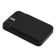   Powerbank 5000 mAh, Wireless, 2410E23078, Everestus, 9.8 x 6.4 x 1.5 cm, Plastic, Negru