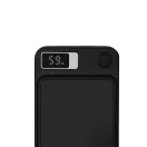 Powerbank 5000 mAh, Wireless, 2410E23078, Everestus, 9.8 x 6.4 x 1.5 cm, Plastic, Negru