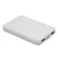 Baterie externa 5000 mAh, USB-C, USB-A, Micro USB, 2502E14935, Everestus, 9.6 x 6.4 x 1.5 cm, Plastic, Alb