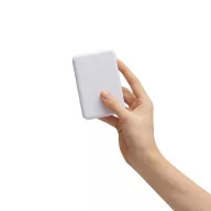   Baterie externa 5000 mAh, USB-C, USB-A, Micro USB, 2502E14935, Everestus, 9.6 x 6.4 x 1.5 cm, Plastic, Alb