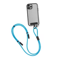   Lanyard pentru telefon, 2509E14377, Everestus, Ø0.6x77 cm, Poliester, Plastic, Albastru