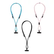   Lanyard pentru telefon, 2509E14377, Everestus, Ø0.6x77 cm, Poliester, Plastic, Albastru