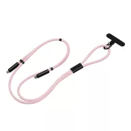   Lanyard pentru telefon, 2509E14378, Everestus, Ø0.6x77 cm, Poliester, Plastic, Roz