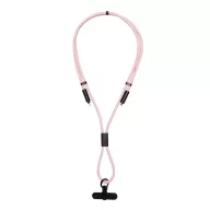   Lanyard pentru telefon, 2509E14378, Everestus, Ø0.6x77 cm, Poliester, Plastic, Roz