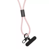  Lanyard pentru telefon, 2509E14378, Everestus, Ø0.6x77 cm, Poliester, Plastic, Roz