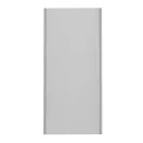 Powerbank, 10000 mAh, Everestus, 2601E12666, 14.2x6.6x1.6 cm, Aluminiu, Plastic, Argintiu