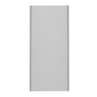   Powerbank, 10000 mAh, Everestus, 2601E12666, 14.2x6.6x1.6 cm, Aluminiu, Plastic, Argintiu