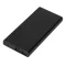 Powerbank, 10000 mAh, Everestus, 2601E12667, 14.2x6.6x1.6 cm, Aluminiu, Plastic, Negru