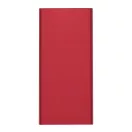 Powerbank, 10000 mAh, Everestus, 2601E12669, 14.2x6.6x1.6 cm, Aluminiu, Plastic, Rosu