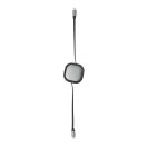 Cablu de incarcare, Everestus, 2601E12527, 5.6x5.6x2.4 cm, Aluminiu, Plastic, Negru